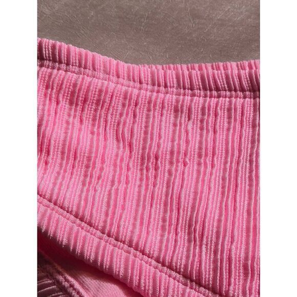 Wild Fable Pink Mid Rise Bikini Bottom Size X - Picture 3 of 4